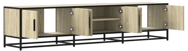 Sonoma tölgy színű szerelt fa TV-szekrény 180 x 35 x 41 cm