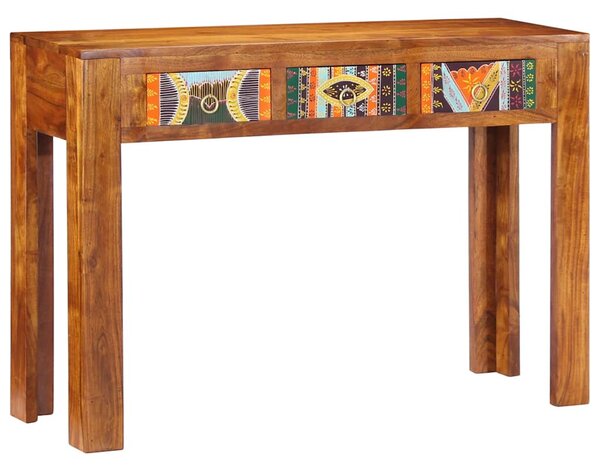 Tömör akácfa tálalóasztal 110 x 35 x 75 cm
