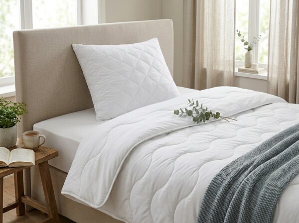 Letní přikrývka 140 x 200 cm s polštářem 50 x 70 cm
