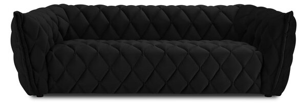 Flandrin fekete kanapé bársonyhuzattal - Interieurs 86
