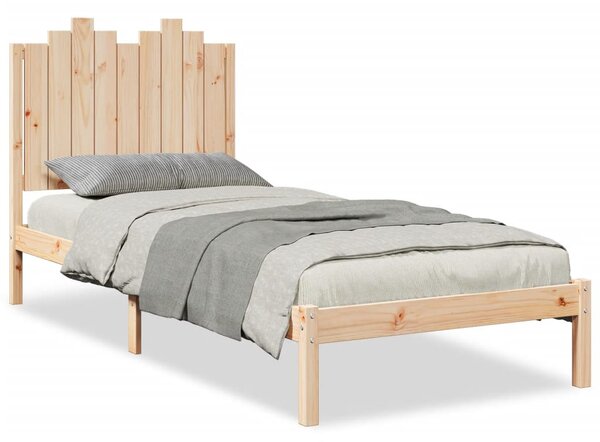 Tömör fa extra hosszú ágykeret matrac nélkül 100 x 210 cm
