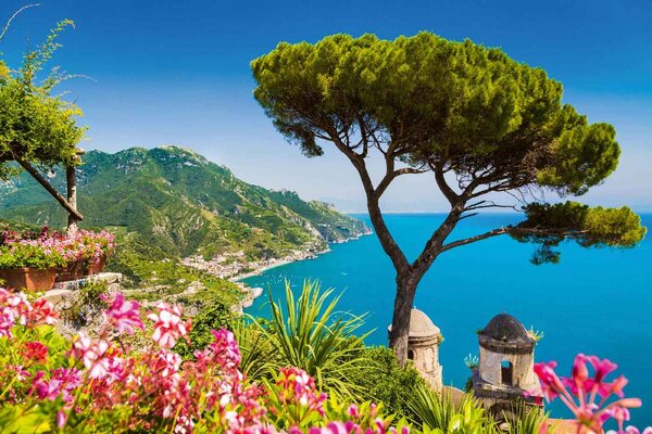 Nem szőtt fotótapéta ravello, olaszország 375 x 250 cm