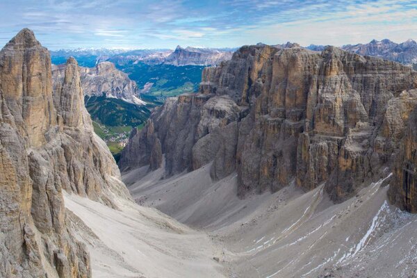 Nem szőtt fotótapéta dolomitok 375 x 250 cm