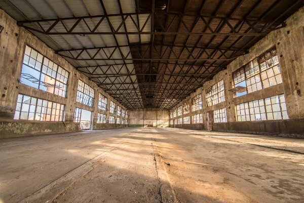 Nem szőtt fotótapéta régi gyár 375 x 250 cm