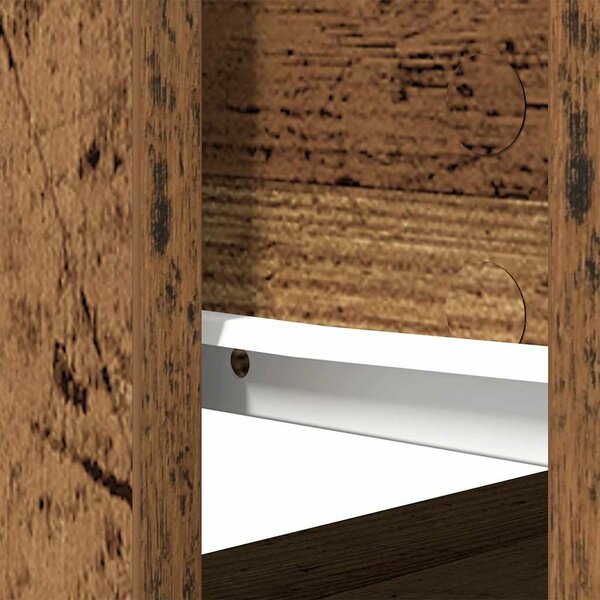 Antik fa konzolasztal fiókokkal 85,5x38,5x74,5 cm