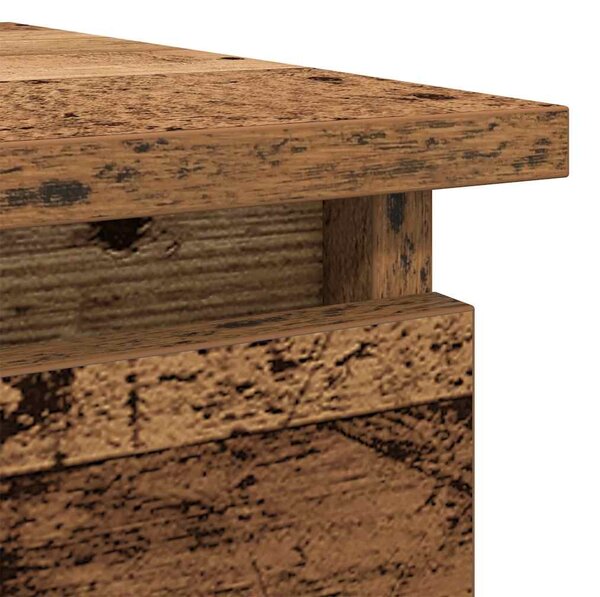 Antik fa konzolasztal fiókokkal 85,5x38,5x74,5 cm