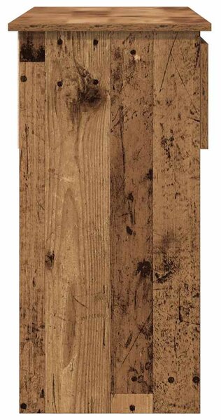 Antik fa konzolasztal fiókokkal 85,5x38,5x74,5 cm