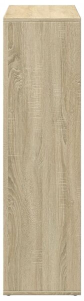 Sonoma tölgy szerelt fa elválasztó könyvespolc 102x29x103,5 cm