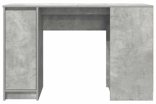 Betonszürke forgácslap íróasztal 120x42x76 cm