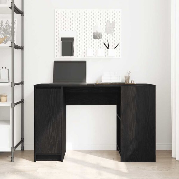 Fekete tölgy forgácslap íróasztal 120x42x76 cm