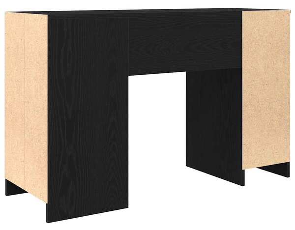Fekete tölgy forgácslap íróasztal 120x42x76 cm