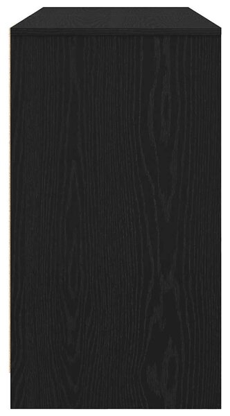 Fekete tölgy forgácslap íróasztal 120x42x76 cm