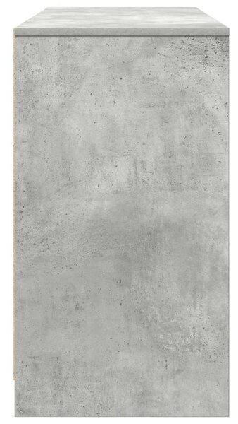 Betonszürke forgácslap íróasztal 120x42x76 cm
