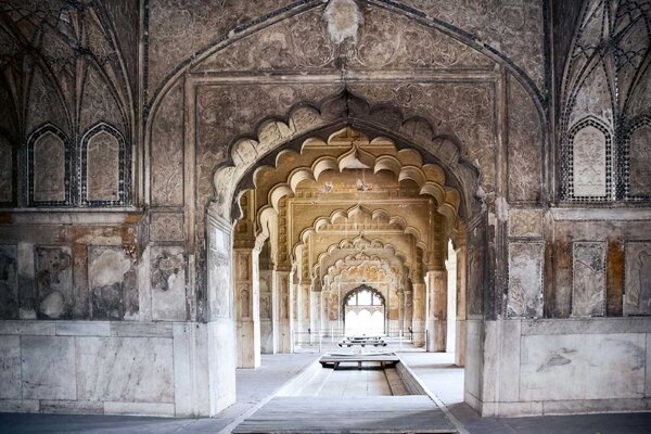 Nem szőtt fotótapéta vörös erőd delhiben 375 x 250 cm