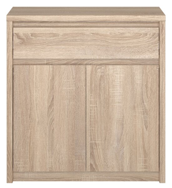 Komód, DTD laminált, tölgy sonoma, NORTY