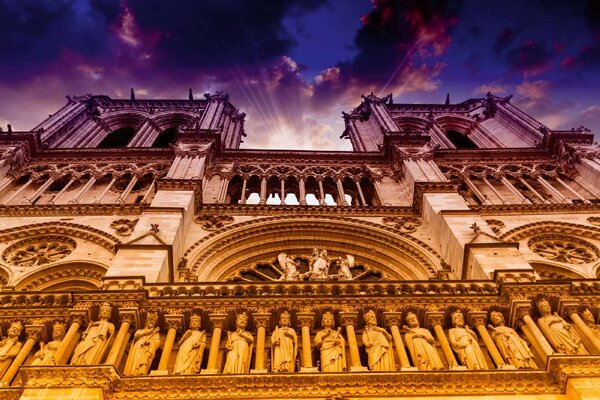 Nem szőtt fotótapéta notre dame iii. 375 x 250 cm
