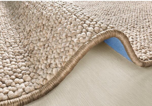 Világosbarna szőnyeg 80x150 cm Wolly – BT Carpet