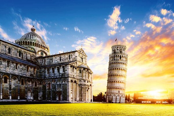 Nem szőtt fotótapéta piazza dei miracoli, olaszország 375 x 250 cm