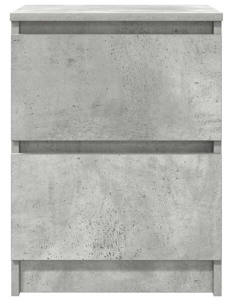 Betonszürke szerelt fa TV-szekrény 40x35x54 cm
