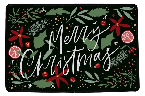 Festive Wishes karácsonyi motívumos lábtörlő, 75 x 45 cm - Butter Kings