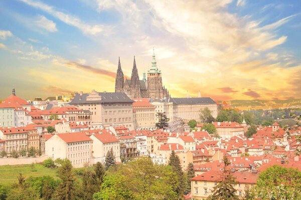 Nem szőtt fotótapéta katedrális szent vita iv. 375 x 250 cm