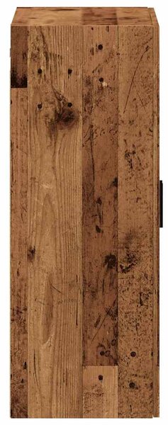 Antik fa színű fali szekrény 69,5 x 34 x 90 cm