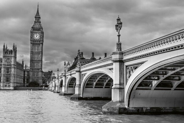 Nem szőtt fotótapéta westminster híd 375 x 250 cm
