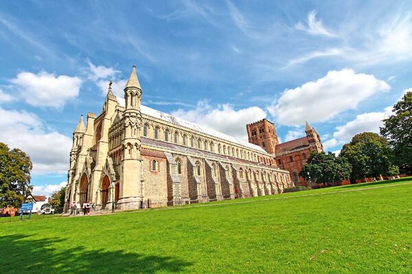 Nem szőtt fotótapéta st albans katedrális 375 x 250 cm