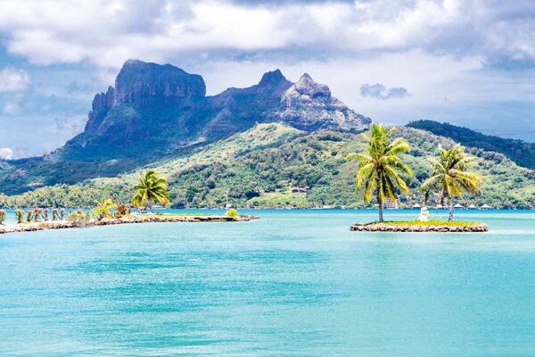 Nem szőtt fotótapéta bora bora sziget 375 x 250 cm