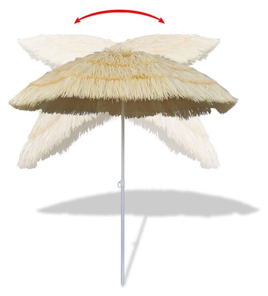 Dönthető napernyő Hawaii stílusban