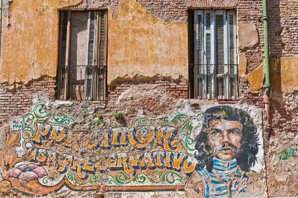 Nem szőtt fotótapéta che guevara graffiti 375 x 250 cm
