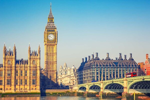 Nem szőtt fotótapéta westminster bridge, london ii. 375 x 250 cm
