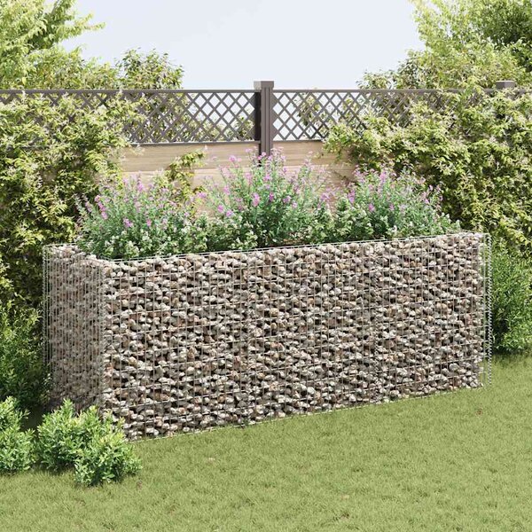 Acél gabion magaságyás 270 x 90 x 100 cm