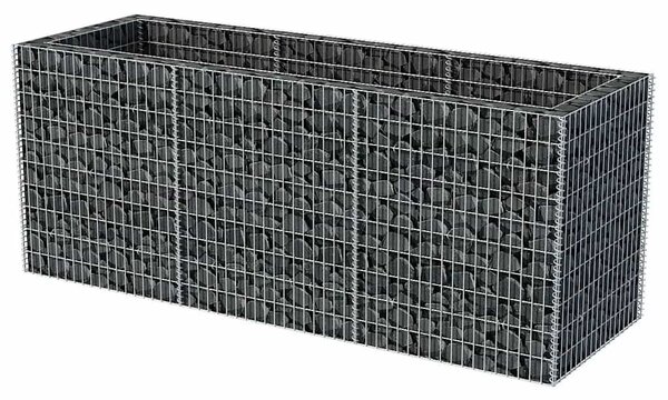 Acél gabion magaságyás 270 x 90 x 100 cm