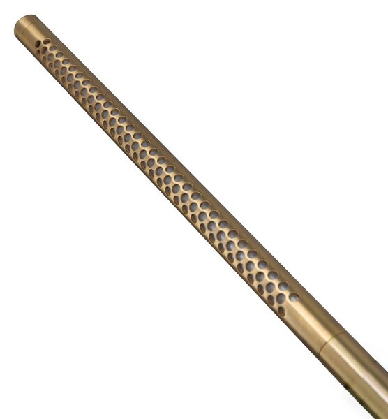 UMAGE LED fali lámpa Omni, sárgaréz, hossza 74 cm, dimmelhető, Sárgaréz / arany, Nappali / Étkező, fém, Dizájn