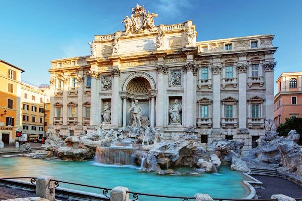 Nem szőtt fotótapéta trevi-kút ii. 375 x 250 cm