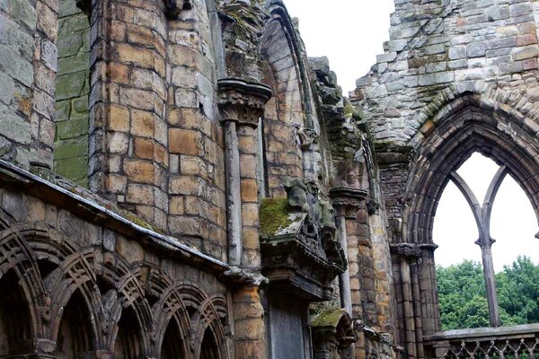Nem szőtt fotótapéta a holyrood abbey romjai 375 x 250 cm
