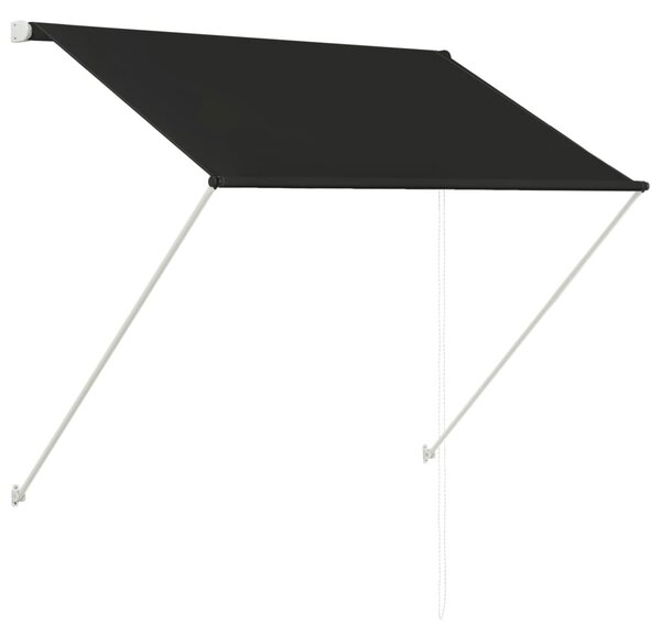 Feltekerhető antracitszürke napellenző 150 x 150 cm
