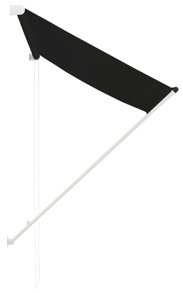 Feltekerhető antracitszürke napellenző 150 x 150 cm
