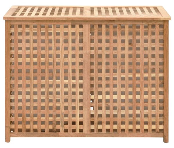 Tömör diófa szennyeskosár 87,5 x 46 x 67 cm