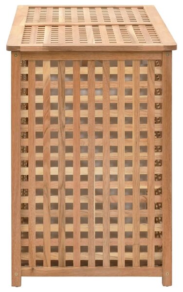 Tömör diófa szennyeskosár 87,5 x 46 x 67 cm