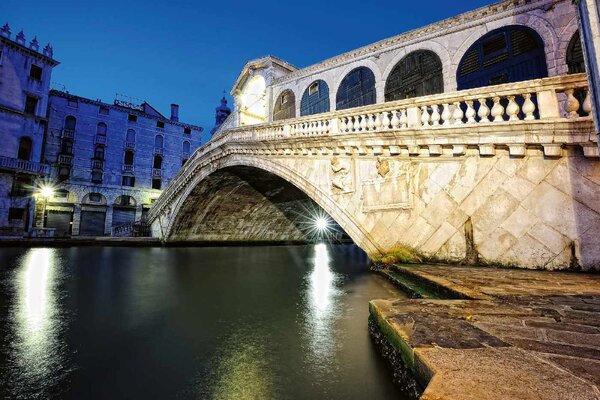 Nem szőtt fotótapéta rialto híd 375 x 250 cm