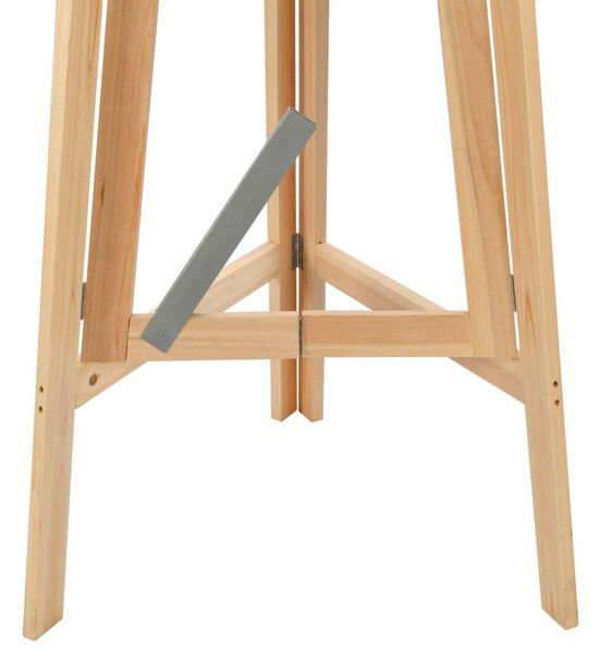 Összecsukható fenyőfa bárasztal 78 cm