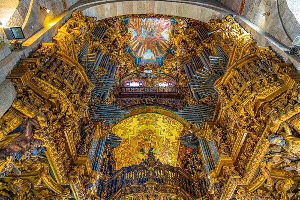 Nem szőtt fotótapéta katedrális braga városában 375 x 250 cm