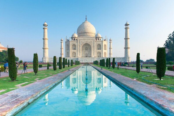 Nem szőtt fotótapéta a taj mahal 375 x 250 cm