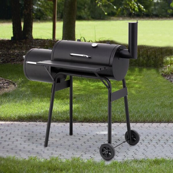 AVENBERG LOKOMOTIVA BBQ PREMIER Kerti grill füstölővel