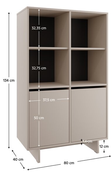 Komód, kasmír, STANDO STD03