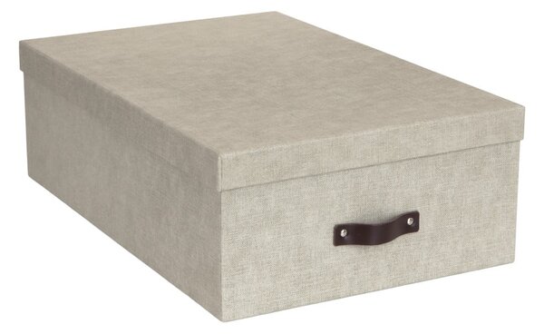 Inge 3 db-os bézs tárolódoboz szett - Bigso Box of Sweden