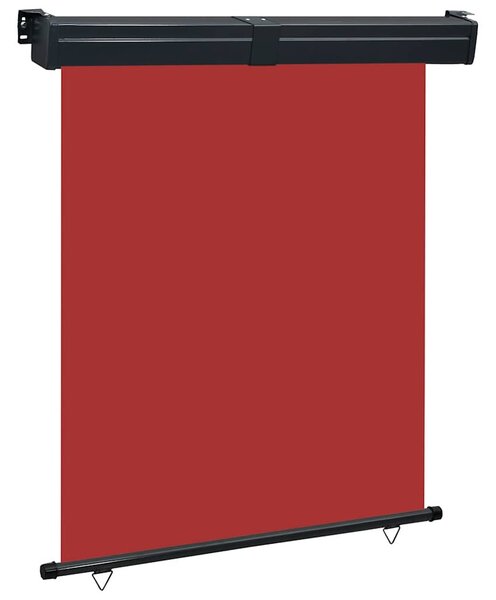 Piros oldalsó terasznapellenző 145 x 250 cm