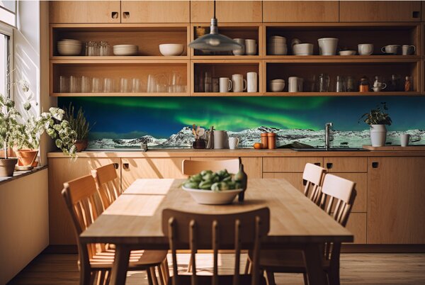 Konyhai fotótapéta - hajnal 420 x 60 cm